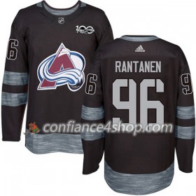 Adidas Maillot de Hockey Colorado Avalanche Mikko Rantanen 96 1917-2017 100th Anniversary Noir Authentic - Homme